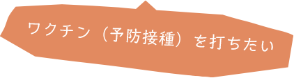 ワクチン(予防接種)を打ちたい